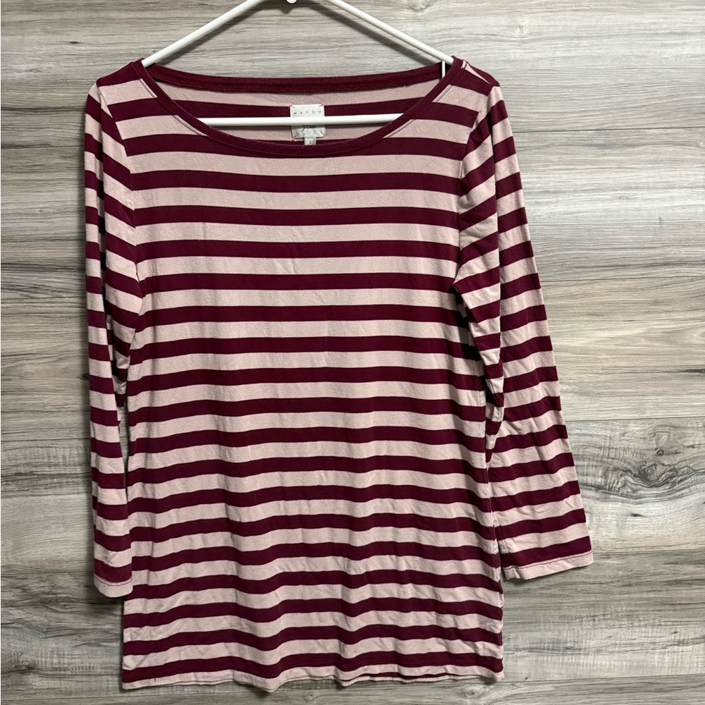 Hatch x J Crew Womens Maternity Stripe Top